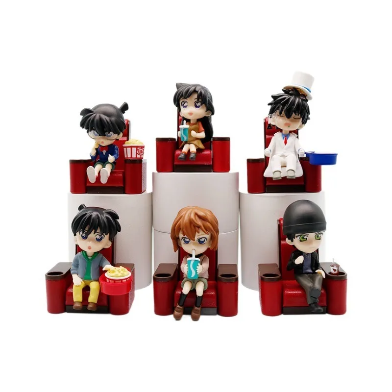 6PCS Hot Anime Detective and Conans Series Q Edition Figure Cartoon Character Creativity Model Toy Boys and Girls Gift
6PCS Hot Anime Detective and Conans Series Q Edition Figure Cartoon Character Creativity Model Toy Boys and Girls Gift