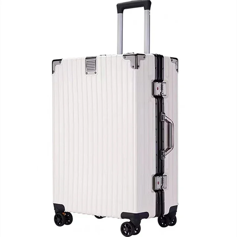INS aluminum frame box, male business, large capacity travel box, student password, pull rod, universal wheel, luggage box, fema
INS aluminum frame box, male business, large capacity travel box, student password, pull rod, universal wheel, luggage box, fema