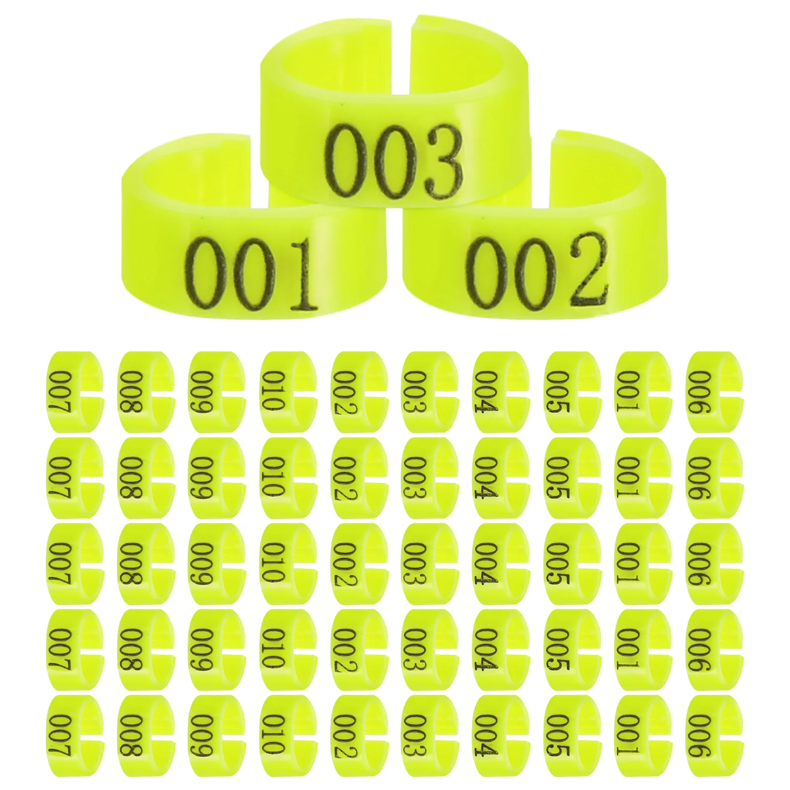 100pcs Baby Chicken Chicken Baby Distinguish Birds Foot Dive Tag Pigeon Leg Rings Supply Equipment Quail Supplies
100pcs Baby Chicken Chicken Baby Distinguish Birds Foot Dive Tag Pigeon Leg Rings Supply Equipment Quail Supplies