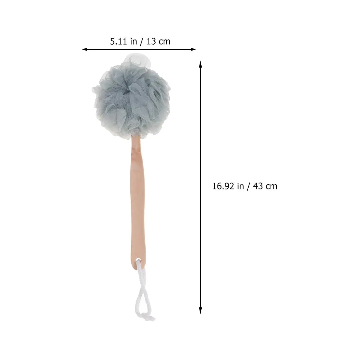 3 Pcs Grey Long H Brushes Exfoliating Shower Back Scrubber Soft Bristle Nylon Material Remove Dead Skin Dirt Stimulates
3 Pcs Grey Long H Brushes Exfoliating Shower Back Scrubber Soft Bristle Nylon Material Remove Dead Skin Dirt Stimulates