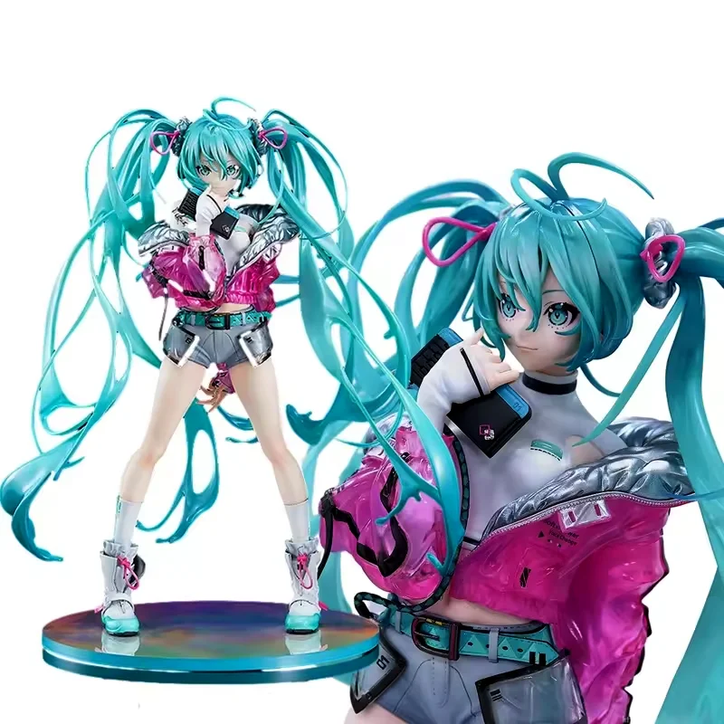 HOT Anime Miku Action Figures Beautiful Girl Trendy Singer Figures Model Toys Doll Collect birthday Gifts Children Easter toys
HOT Anime Miku Action Figures Beautiful Girl Trendy Singer Figures Model Toys Doll Collect birthday Gifts Children Easter toys