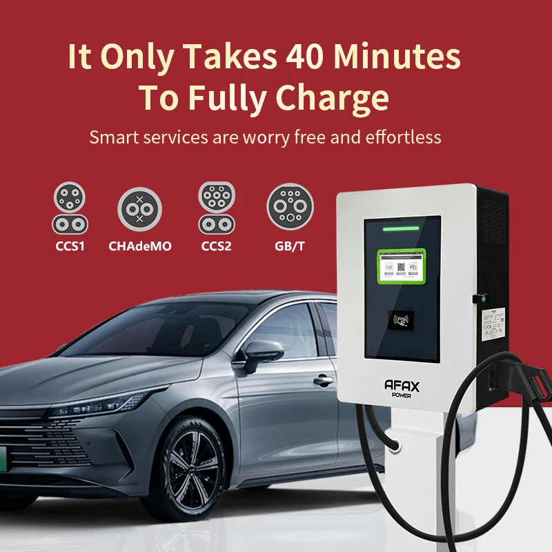Commercial or Personal Use Electric 30kW/40kW GBT CCS1 CCS2 Electric Car Charger CCS2
Commercial or Personal Use Electric 30kW/40kW GBT CCS1 CCS2 Electric Car Charger CCS2