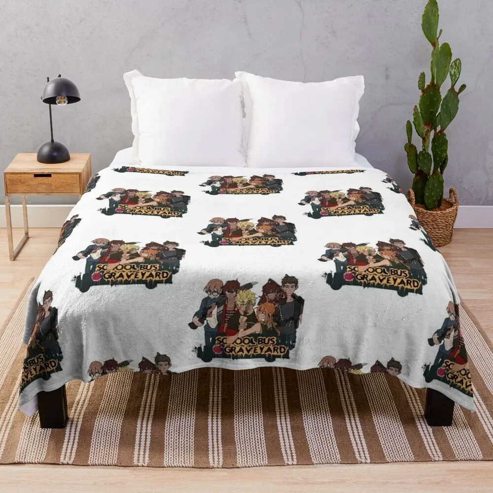 School Bus Graveyard Friends Gang Throw Blanket Men's Soft Warm Throw Blanket for Couch
School Bus Graveyard Friends Gang Throw Blanket Men's Soft Warm Throw Blanket for Couch