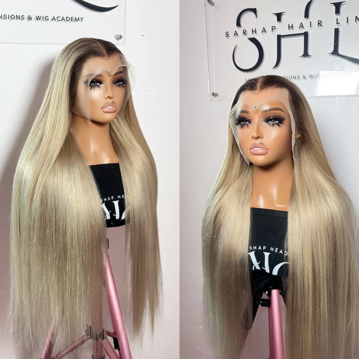 30 Inches Ombre Ash Platinum Blonde Natural Straight Synthetic Lace Top Wigs Original Factory Cheap Wigs On Clearance Sale
30 Inches Ombre Ash Platinum Blonde Natural Straight Synthetic Lace Top Wigs Original Factory Cheap Wigs On Clearance Sale