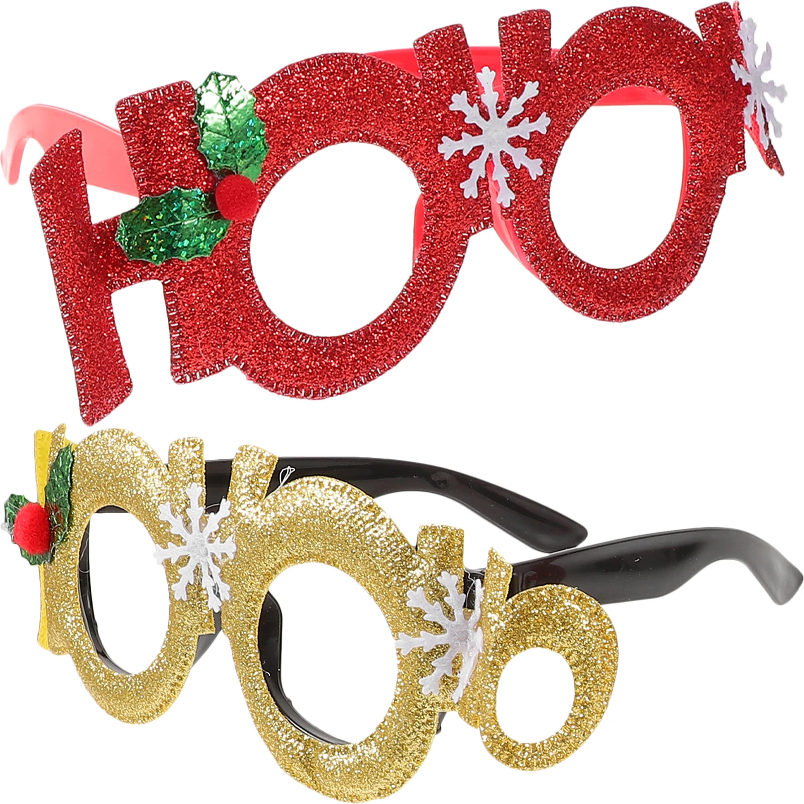 2Pcs Christmas Funny Glasses Golden Red Party Decorations Party Accessories Novelty Photo Props Fun Eyewear Gifts
2Pcs Christmas Funny Glasses Golden Red Party Decorations Party Accessories Novelty Photo Props Fun Eyewear Gifts
