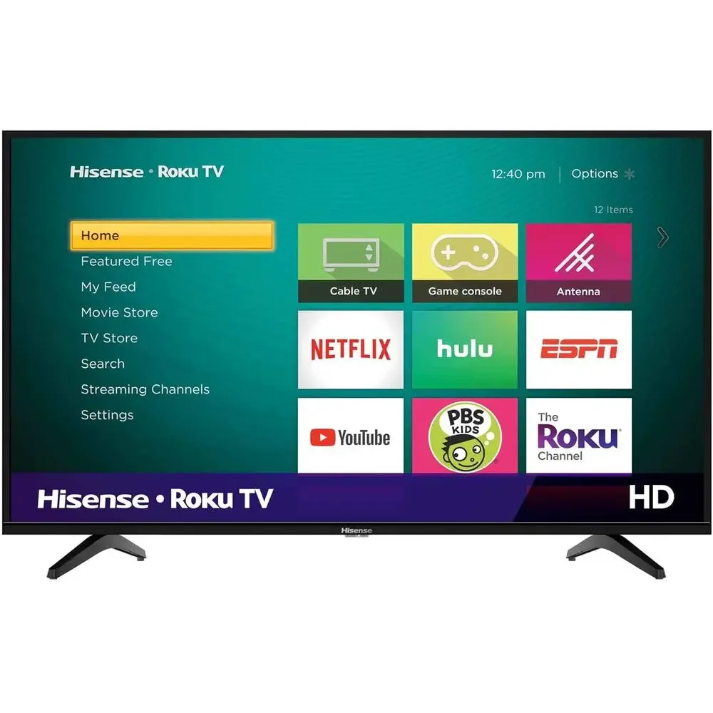 43-Inch Class H4 Series LED Roku Smart TV with Alexa Compatibility (43H4F, 2020 Model)
43-Inch Class H4 Series LED Roku Smart TV with Alexa Compatibility (43H4F, 2020 Model)