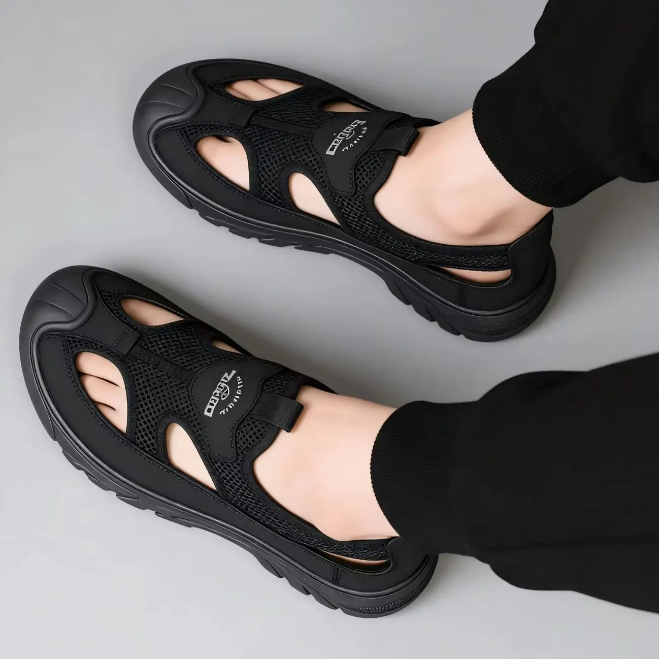Summer Closed Toe Sandals, Breathable Non-Slip Outdoor Hiking Sport Shoes
Summer Closed Toe Sandals, Breathable Non-Slip Outdoor Hiking Sport Shoes