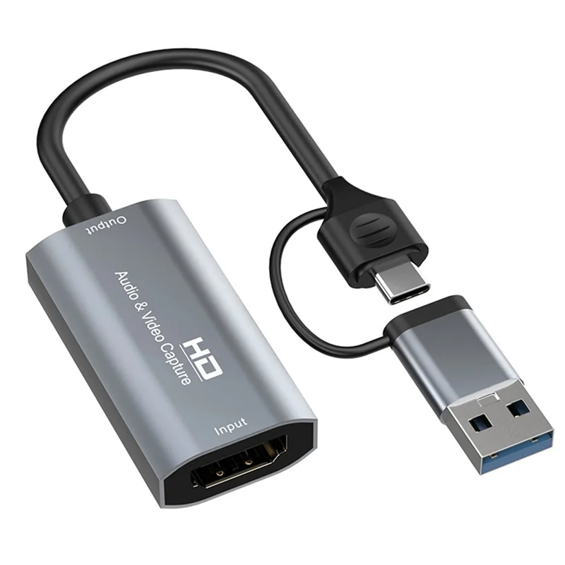 ATP-4K Audio Video Capture Card Type C Video Capture Card USB Capture Card Phone Gaming Machine PS Camera Acquisition Card
ATP-4K Audio Video Capture Card Type C Video Capture Card USB Capture Card Phone Gaming Machine PS Camera Acquisition Card