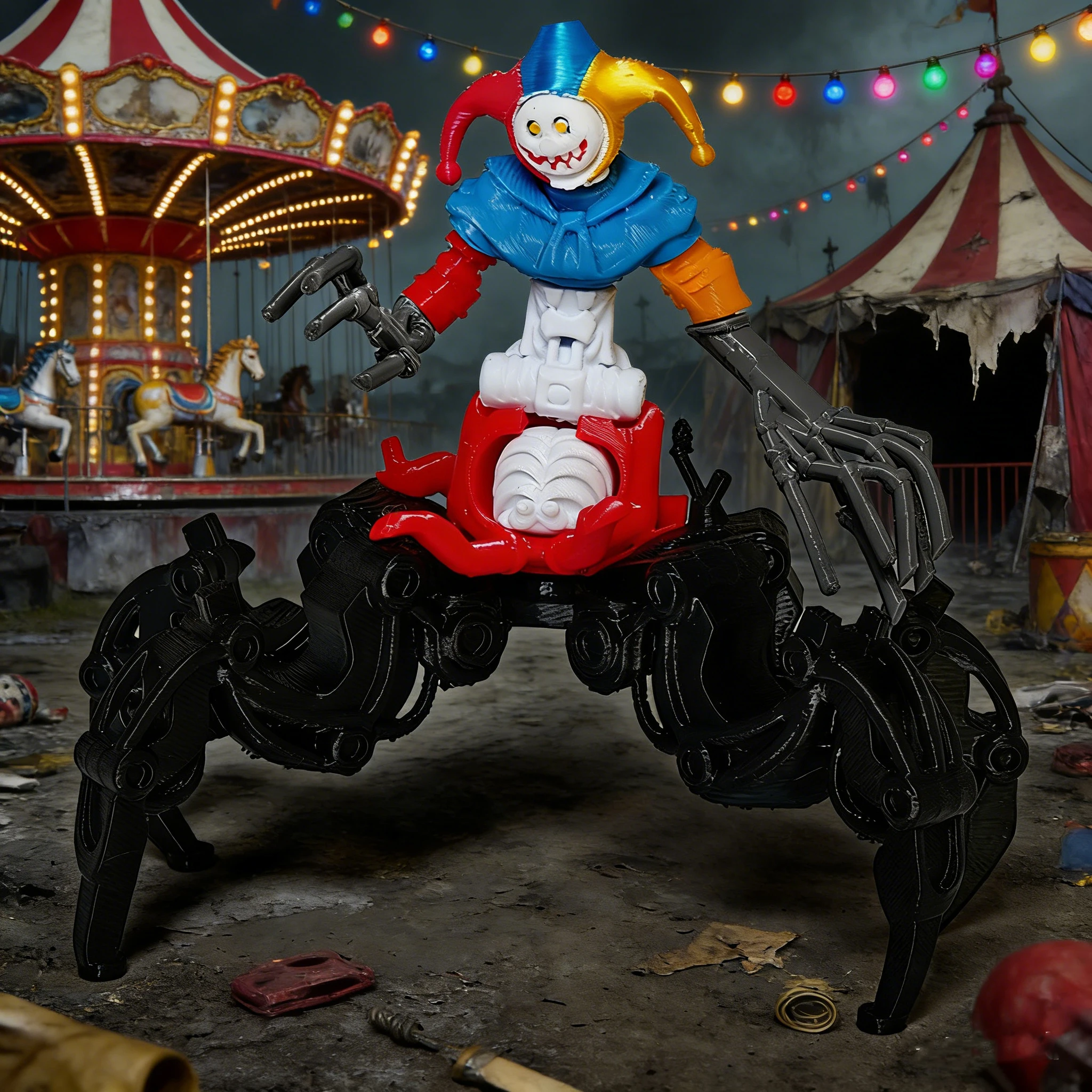 Креативная 3D-модель-игрушка «Кошмарный паук-клоун» из хоррор-игры, улыбающийся босс, для дня рождения, Рождества, коллекционный подарок
Креативная 3D-модель-игрушка «Кошмарный паук-клоун» из хоррор-игры, улыбающийся босс, для дня рождения, Рождества, коллекционный подарок