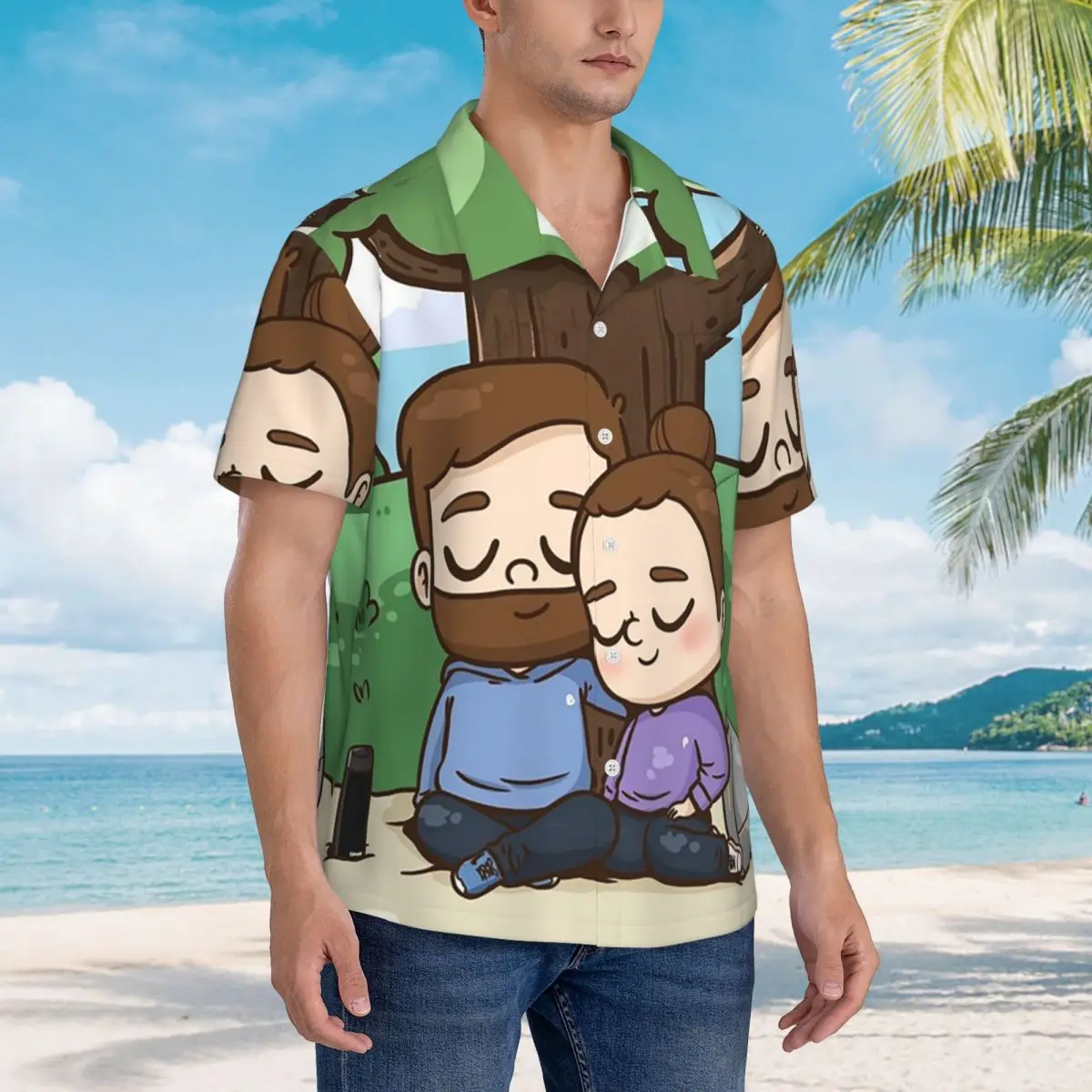Park Day - Pibubear Hawaiian Shirts Casual Men Short Sleeve Shirt for Summer Beach Men's Lapel Tops
Park Day - Pibubear Hawaiian Shirts Casual Men Short Sleeve Shirt for Summer Beach Men's Lapel Tops