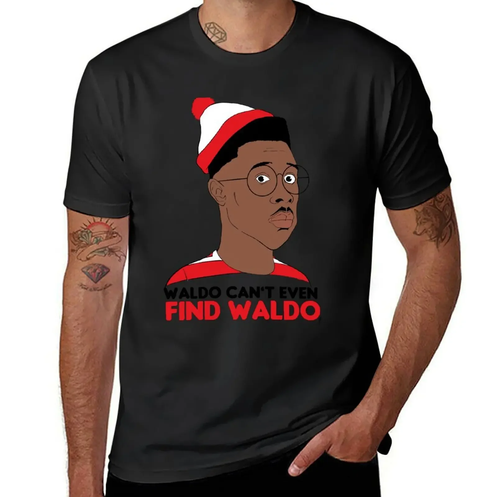Мужская футболка с рисунком Waldo, не могу даже найти футболку waldo, большие размеры
Мужская футболка с рисунком Waldo, не могу даже найти футболку waldo, большие размеры