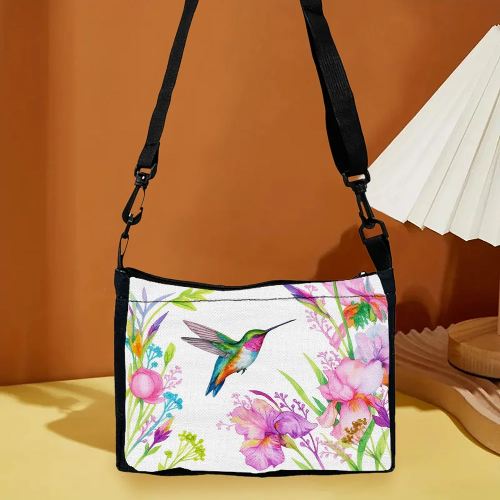 Hummingbird Flower Shoulder Bag, Fashionable Lightweight Crossbody Bag, Outdoor Leisure Travel Cross Shoulder Bag for Daily Use
Hummingbird Flower Shoulder Bag, Fashionable Lightweight Crossbody Bag, Outdoor Leisure Travel Cross Shoulder Bag for Daily Use