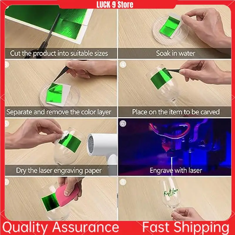 Laser Engraving Marking Color Paper,2PCS Green Marking Paper,15.3X10.4Inch Laser Engraving Paper For Fiber Laser Marking Durable
Laser Engraving Marking Color Paper,2PCS Green Marking Paper,15.3X10.4Inch Laser Engraving Paper For Fiber Laser Marking Durable