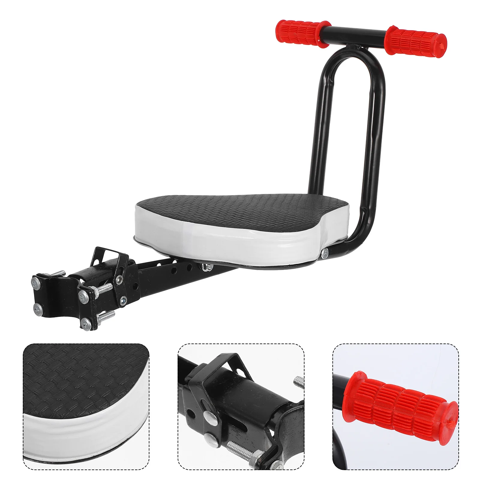 Thickened Durable Children Front Foldable Adjustable Comfortable Wide Pad Easy Install for Kids Black Bicycle Light Compatible
Thickened Durable Children Front Foldable Adjustable Comfortable Wide Pad Easy Install for Kids Black Bicycle Light Compatible