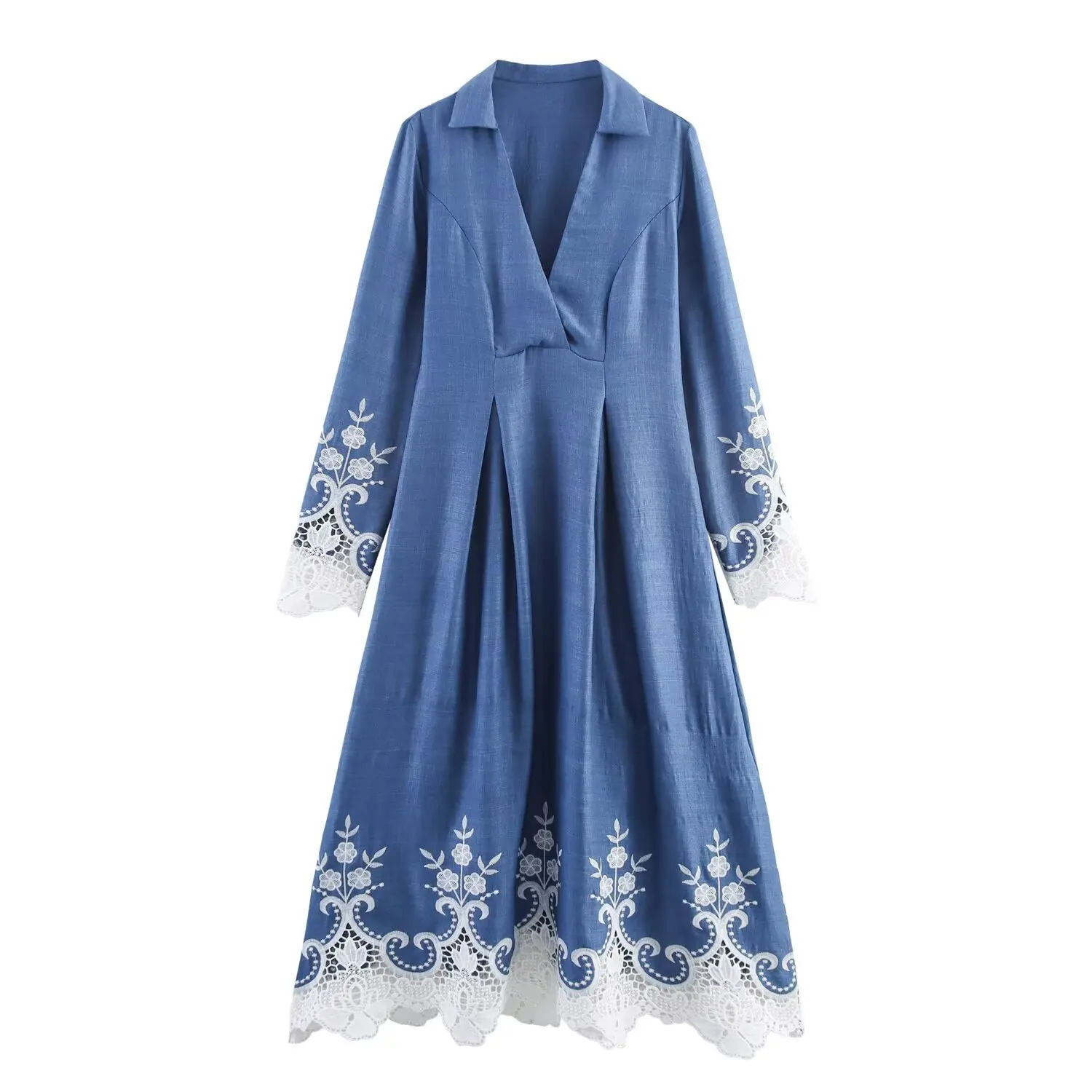 2025 праздничное стильное весенне-осеннее женское платье с глубоким V-образным вырезом и длинным рукавом, модное платье с вышивкой
2025 праздничное стильное весенне-осеннее женское платье с глубоким V-образным вырезом и длинным рукавом, модное платье с вышивкой