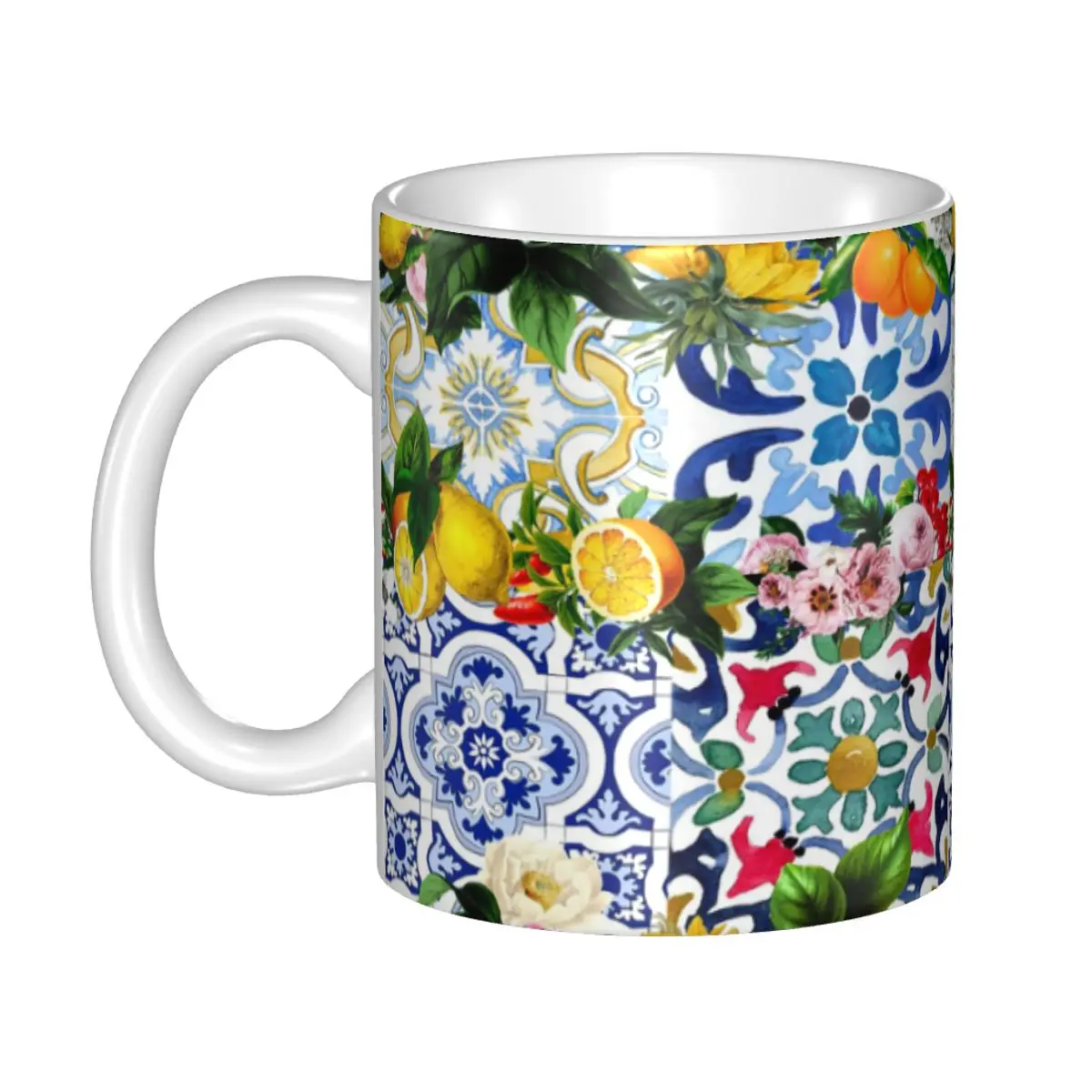 Sicilian Tiles,mediterranean,mosaic,lemons Mug Funny Ceramic Coffee Cups Tea Mugs Milk Cup Drinkware Gifts for Friends
Sicilian Tiles,mediterranean,mosaic,lemons Mug Funny Ceramic Coffee Cups Tea Mugs Milk Cup Drinkware Gifts for Friends