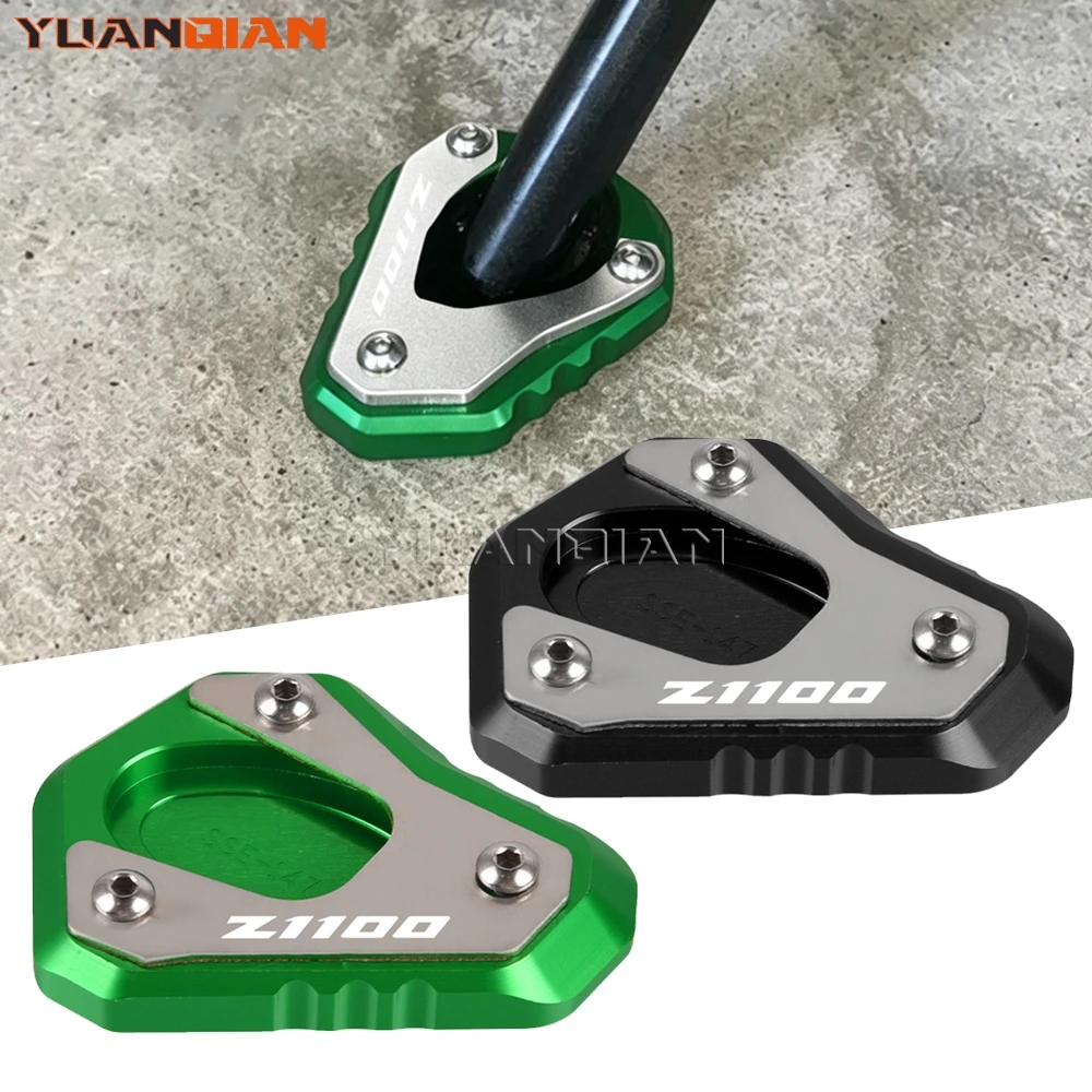 For Kawasaki Z1100 Z 1100 Z1100 SE 2025 2026 Motorcycle Accessories Side Stand Enlarge Plate Kickstand Extension NINJA 1100SX SE
For Kawasaki Z1100 Z 1100 Z1100 SE 2025 2026 Motorcycle Accessories Side Stand Enlarge Plate Kickstand Extension NINJA 1100SX SE