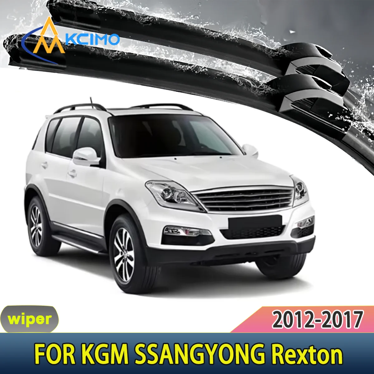 KCIMO Superior Windscreen Silent Black Car Rain Brush Suitable for KGM SSANGYONG Rexton 2012-2017 Front Windshield Auto Wipers
KCIMO Superior Windscreen Silent Black Car Rain Brush Suitable for KGM SSANGYONG Rexton 2012-2017 Front Windshield Auto Wipers