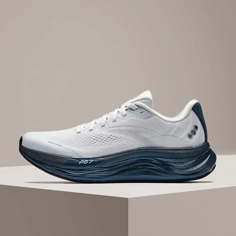 Anta Travel Series Step 2 PG7 Men's Low-Top Running Shoes – Stylish, Cushioned, Slip-Resistant & Durable, Gray/Blue 112525546-14
Anta Travel Series Step 2 PG7 Men's Low-Top Running Shoes – Stylish, Cushioned, Slip-Resistant & Durable, Gray/Blue 112525546-14