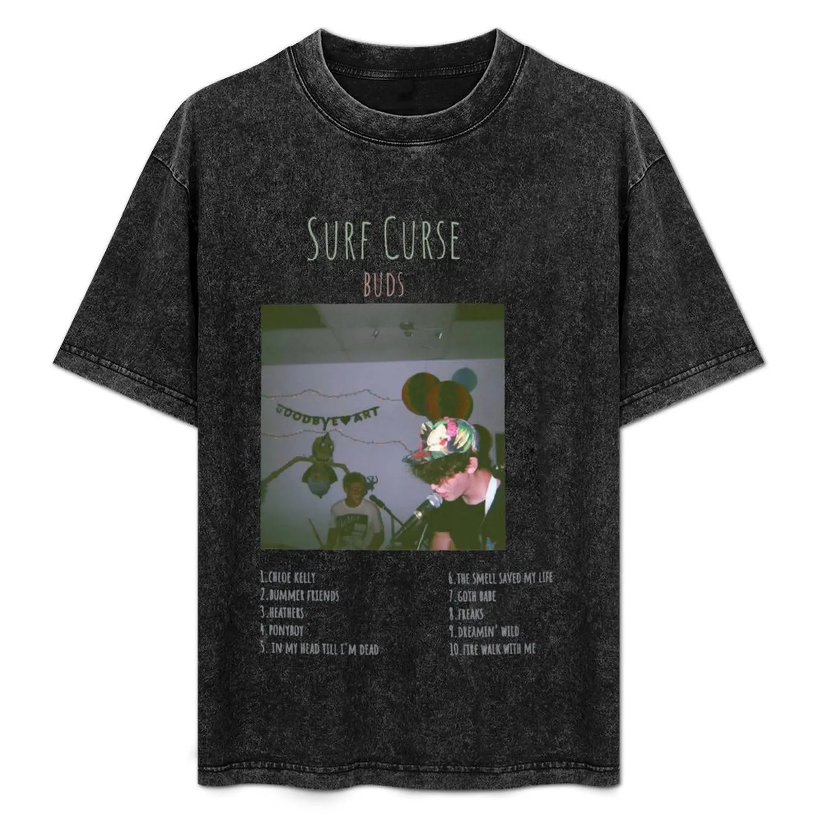 Surf Curse - Buds - Album TRACKLIST Logo T-Shirt Work Wear Simple Tee Shirt
Surf Curse - Buds - Album TRACKLIST Logo T-Shirt Work Wear Simple Tee Shirt