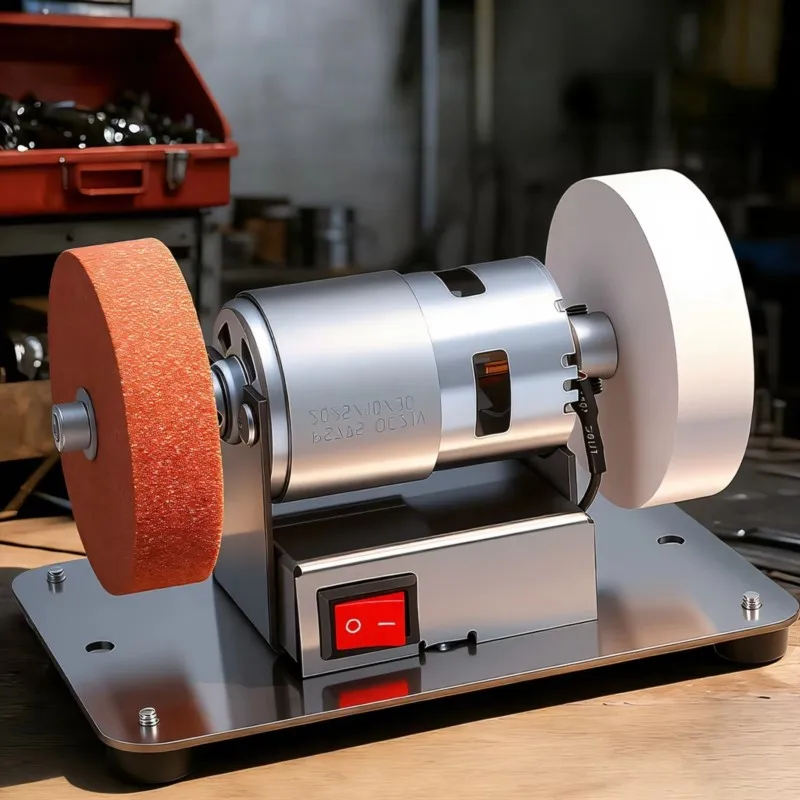 AT14 Mini Electric Bench Grinder US Plug Variable Speed Control Small Polishing Machine Rotation Regulation
AT14 Mini Electric Bench Grinder US Plug Variable Speed Control Small Polishing Machine Rotation Regulation