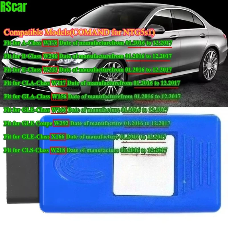 NEWBest for Mercedes Benz NTG5 S1 Car OBD2 Activator Carplay NTG5S1 Diagnostic Tool Auto IOS/Android DVD Player NEW For MB HOT!!
NEWBest for Mercedes Benz NTG5 S1 Car OBD2 Activator Carplay NTG5S1 Diagnostic Tool Auto IOS/Android DVD Player NEW For MB HOT!!