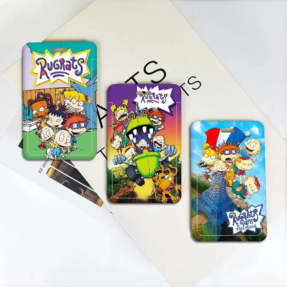 Забавный держатель для ID-карт и кредитных карт «Rugrats» с ремешком на шею для детей, чехол для пропускных карт
Забавный держатель для ID-карт и кредитных карт «Rugrats» с ремешком на шею для детей, чехол для пропускных карт