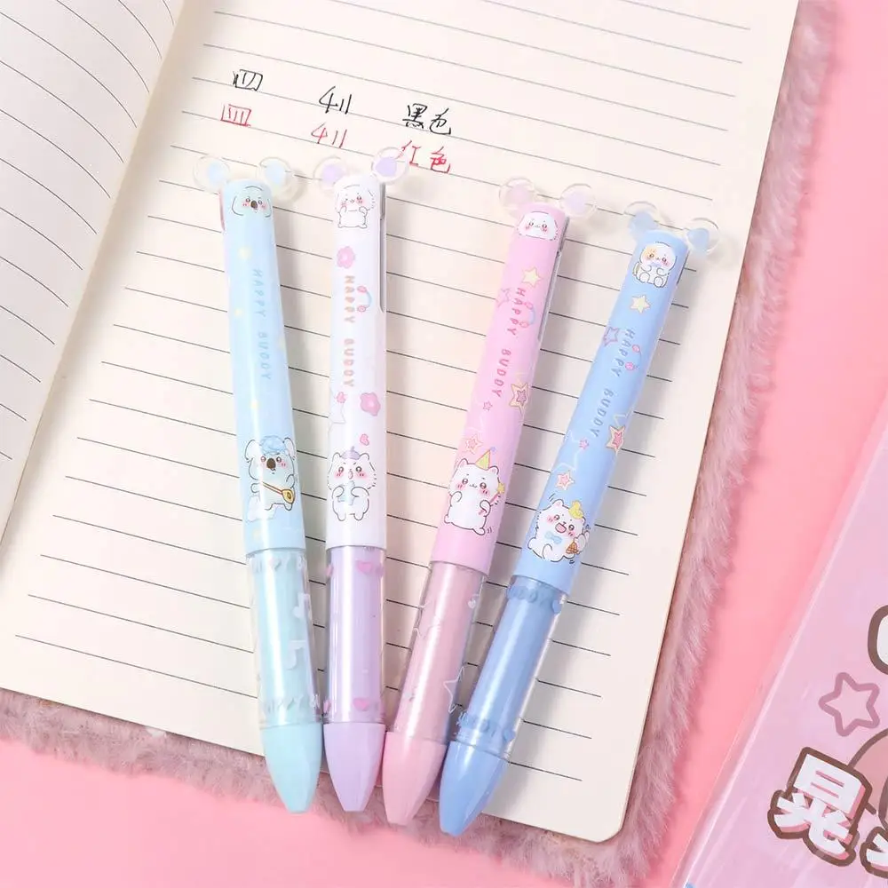 4 шт., двухцветная шариковая ручка из АБС-пластика, мини-ухо, студенческая ручка для письма, многофункциональная ручка для вывески, двухцветная гелевая ручка для школы и дома
4 шт., двухцветная шариковая ручка из АБС-пластика, мини-ухо, студенческая ручка для письма, многофункциональная ручка для вывески, двухцветная гелевая ручка для школы и дома