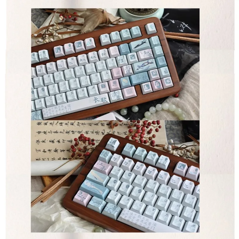 Jianwang 3, походные колпачки для клавиш с длинной песня, МОА/Вишня, PBT, пятисторонние термосублимационные механические колпачки для клавиш
Jianwang 3, походные колпачки для клавиш с длинной песня, МОА/Вишня, PBT, пятисторонние термосублимационные механические колпачки для клавиш