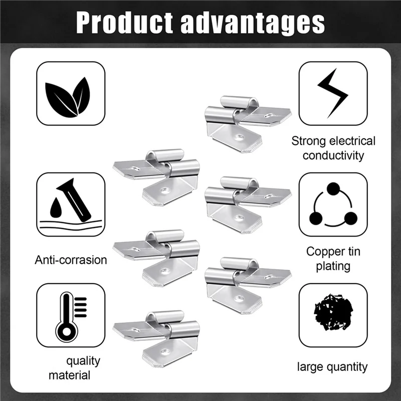 B84B-50 Pcs Double Piggyback Spade Connectors,Female Male Quick Disconnect Piggyback Spade Crimp Terminals Assortment Kit
B84B-50 Pcs Double Piggyback Spade Connectors,Female Male Quick Disconnect Piggyback Spade Crimp Terminals Assortment Kit
