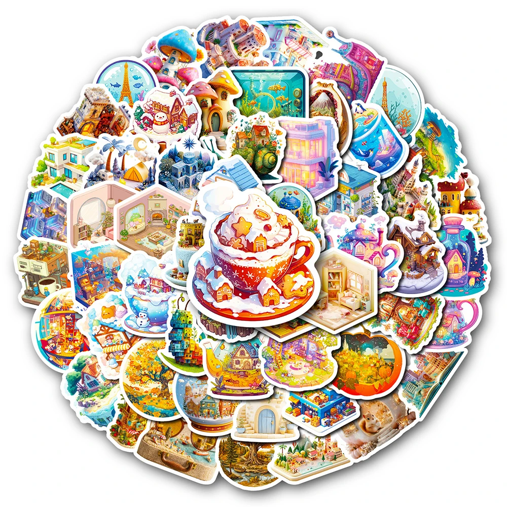 10/30/50pcs Cute Aesthetic 3D Model Building Cartoon Stickers Kawaii Waterproof Decals DIY Notebook Laptop Bike Graffiti Sticker
10/30/50pcs Cute Aesthetic 3D Model Building Cartoon Stickers Kawaii Waterproof Decals DIY Notebook Laptop Bike Graffiti Sticker