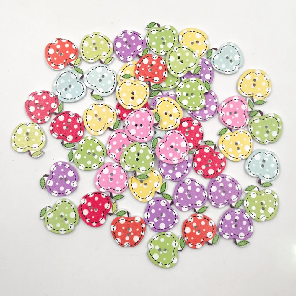 50pcs Colorful Painted Apple Wooden 2 Holes Mixed Diy Craft Buttons For Sewing Knitting Scrapbook Decoration Assorted Wood
50pcs Colorful Painted Apple Wooden 2 Holes Mixed Diy Craft Buttons For Sewing Knitting Scrapbook Decoration Assorted Wood