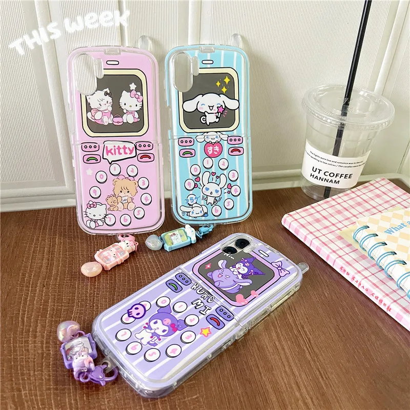 Чехол для телефона Hello Kitty Cinnamoroll Kuromi для OPPO Find N2 N3, противоударный складной акриловый чехол Big Brother
Чехол для телефона Hello Kitty Cinnamoroll Kuromi для OPPO Find N2 N3, противоударный складной акриловый чехол Big Brother