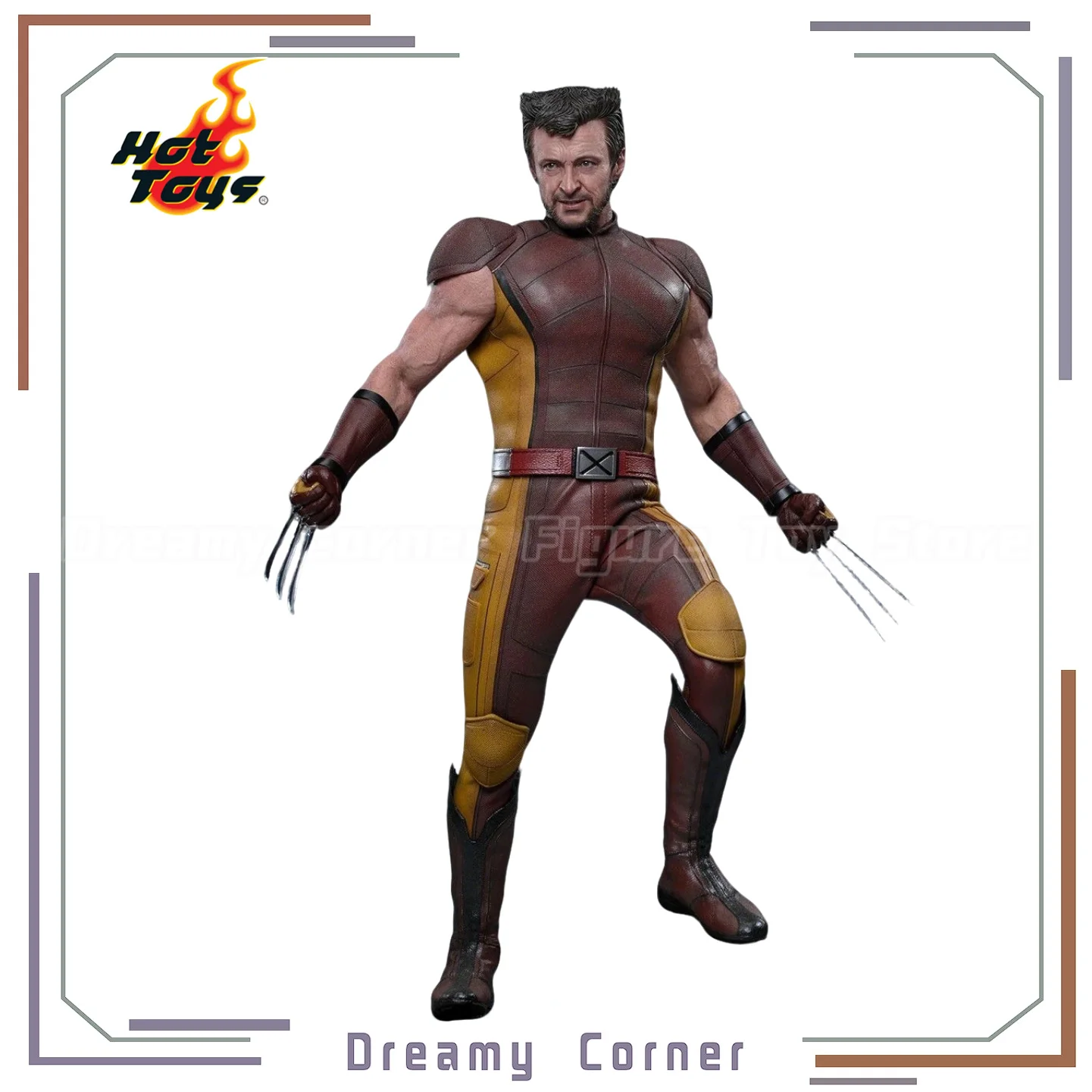 【In Stock】Hot Toys MMS831 Deadpool & Wolverine Classic Brown and Tan 1/6 Action Figure
【In Stock】Hot Toys MMS831 Deadpool & Wolverine Classic Brown and Tan 1/6 Action Figure
