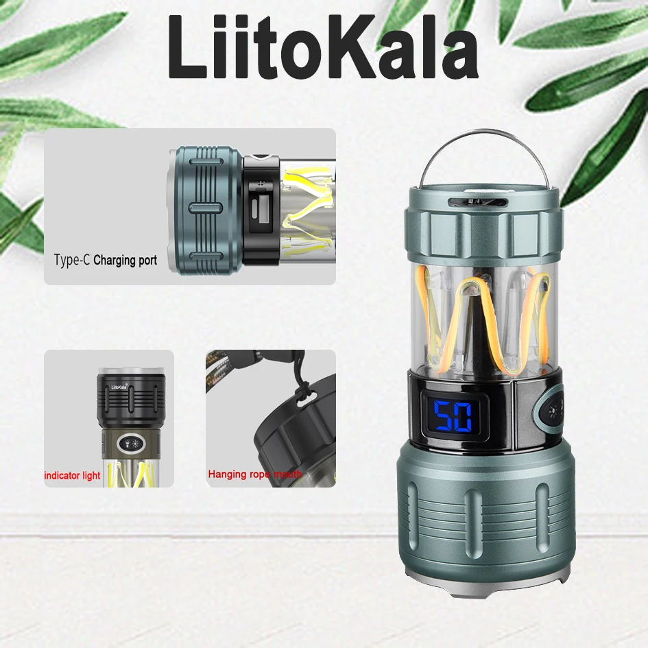 LiitoKala LF-703 Многофункциональный фонарик для кемпинга на открытом воздухе
LiitoKala LF-703 Многофункциональный фонарик для кемпинга на открытом воздухе