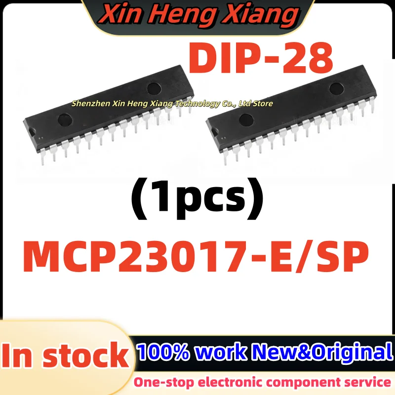 (1pcs) MCP23017 MCP23017E MCP23017-E/SP DIP-28 100%NEW
(1pcs) MCP23017 MCP23017E MCP23017-E/SP DIP-28 100%NEW