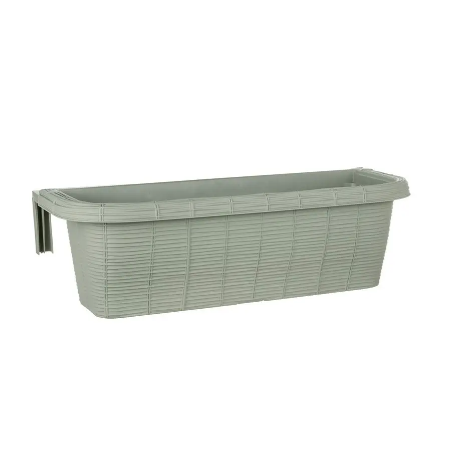 24 регулируемых кашпо для перила, имитация ротанга, зеленые
24 регулируемых кашпо для перила, имитация ротанга, зеленые