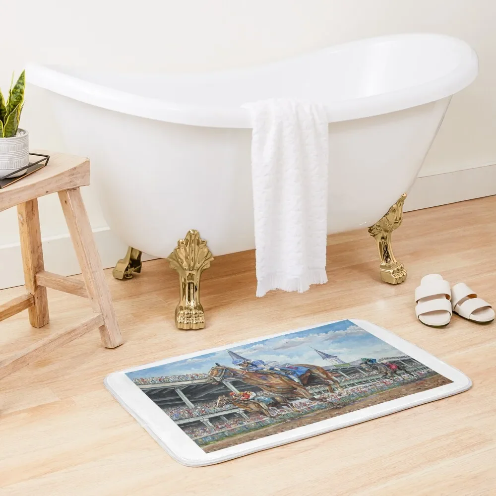 Kentucky Derby - Down the Stretch Bath Mat Non-Slip And Washable Kitchen Kitchen Carpet Bathroom Accessory Mat
Kentucky Derby - Down the Stretch Bath Mat Non-Slip And Washable Kitchen Kitchen Carpet Bathroom Accessory Mat