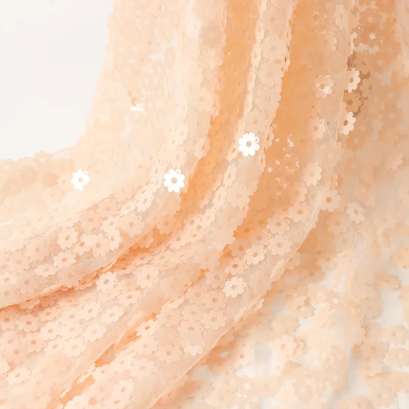 Plum Blossom Piece Embroidery Lining Full-Version Three-Dimensional Flower Wafer Stage Costume Sequined Embroidered Fabric
Plum Blossom Piece Embroidery Lining Full-Version Three-Dimensional Flower Wafer Stage Costume Sequined Embroidered Fabric
