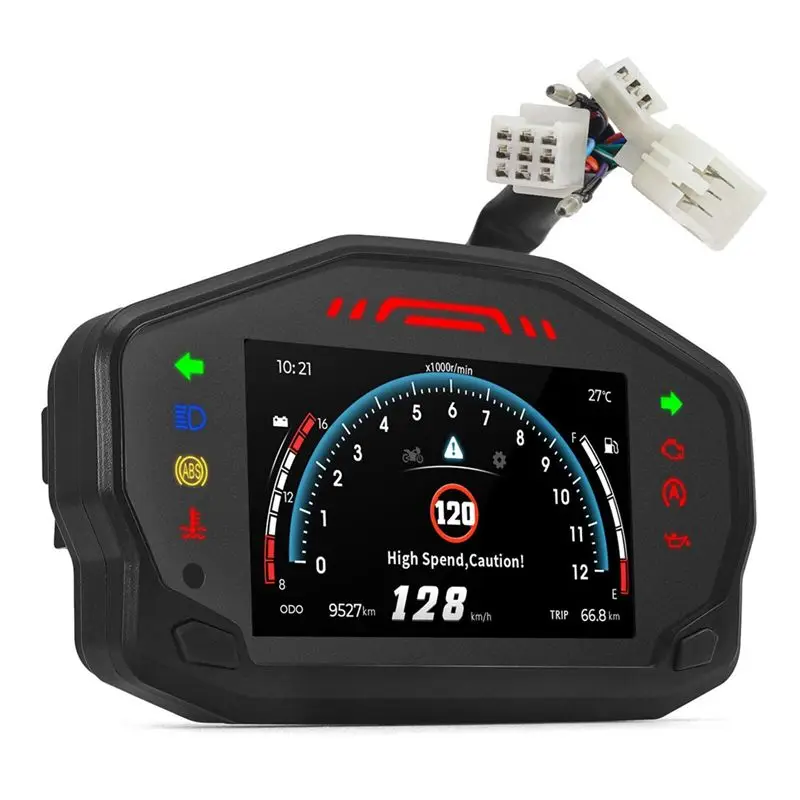 Motorcycle LED Speedometer ABS Speedometer LCD Digital Odometer Fuel Gauge For 1/2/4 Cylinder
Motorcycle LED Speedometer ABS Speedometer LCD Digital Odometer Fuel Gauge For 1/2/4 Cylinder