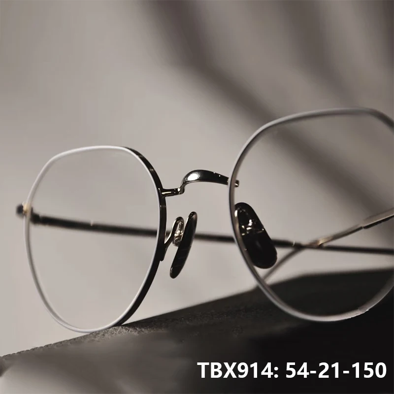 Мужские очки большого размера, многоугольная оправа TBX914, чистый титан, большое лицо, женские сверхлегкие очки, брендовый дизайн, модные очки Gafa
Мужские очки большого размера, многоугольная оправа TBX914, чистый титан, большое лицо, женские сверхлегкие очки, брендовый дизайн, модные очки Gafa