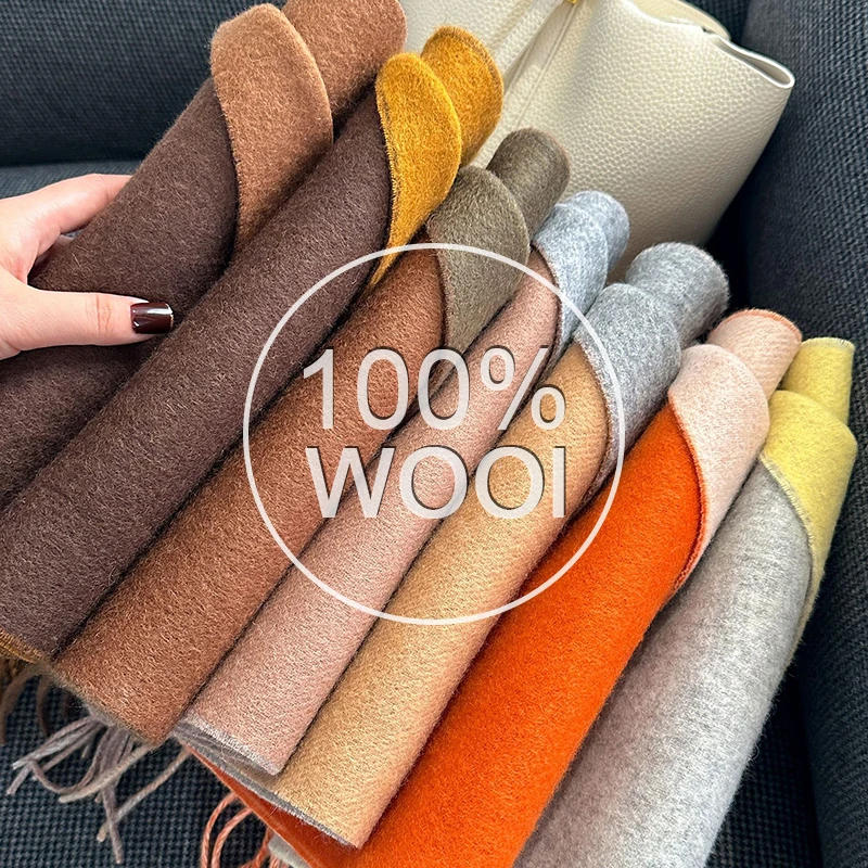 Winter 100% Cashmere Scarf for Women Long Warm Pashmina Scarves Hijab Plaid Lady Shawl Wrap Female Bandana Head Scarf Stole
Winter 100% Cashmere Scarf for Women Long Warm Pashmina Scarves Hijab Plaid Lady Shawl Wrap Female Bandana Head Scarf Stole