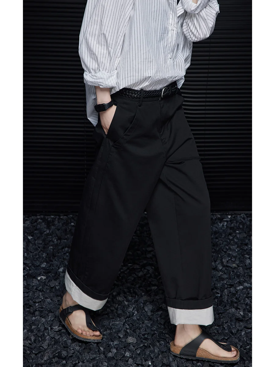 Bla Wide Leg Pants Women's Loose Casual Thin Straight Cut Trousers Autumn New Sle Street Sle Cotton Polyester Blend
Bla Wide Leg Pants Women's Loose Casual Thin Straight Cut Trousers Autumn New Sle Street Sle Cotton Polyester Blend