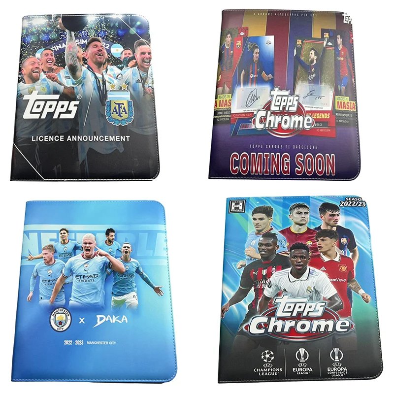 50 Pages 400 Card Slots Pu Soccer Collection Card Book Storage Collection Book Large Capacity Loose-Leaf Zipper Child Gift
50 Pages 400 Card Slots Pu Soccer Collection Card Book Storage Collection Book Large Capacity Loose-Leaf Zipper Child Gift