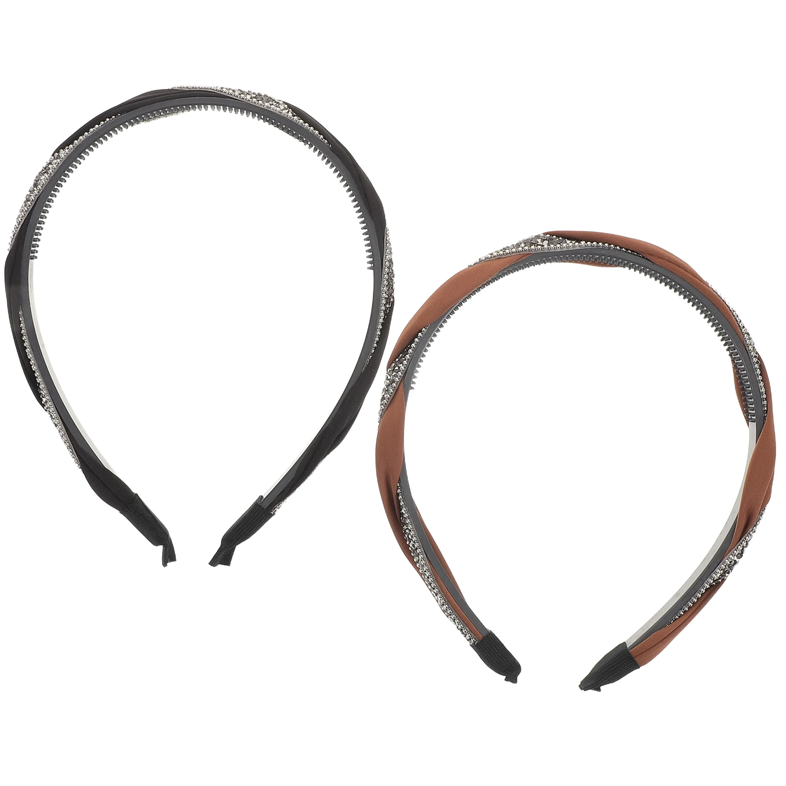 2pcs Twist Headband Rhinestone Embellished Nonslip Comfortable Knotted Hairband for Women Bride Party Everyday Wear
2pcs Twist Headband Rhinestone Embellished Nonslip Comfortable Knotted Hairband for Women Bride Party Everyday Wear
