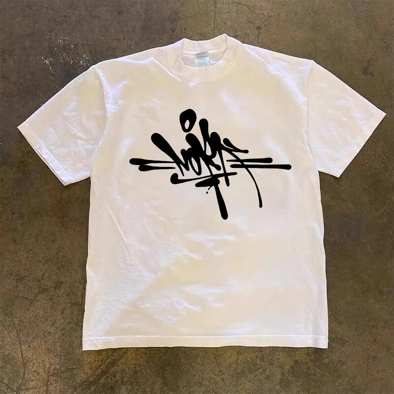 Men's and Women's Harajuku Font Printed Oversized T-shirt Gothic Casual Cotton Long Sleeve Short Sleeve Top 2025 New Streetwear
Men's and Women's Harajuku Font Printed Oversized T-shirt Gothic Casual Cotton Long Sleeve Short Sleeve Top 2025 New Streetwear