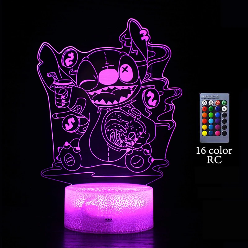 Stitch 3D Led Lamps Money Shape Bedroom Bedside Table Lamp Night Light Home Bedroom Office Christmas Decorations Kids Gift Toys
Stitch 3D Led Lamps Money Shape Bedroom Bedside Table Lamp Night Light Home Bedroom Office Christmas Decorations Kids Gift Toys