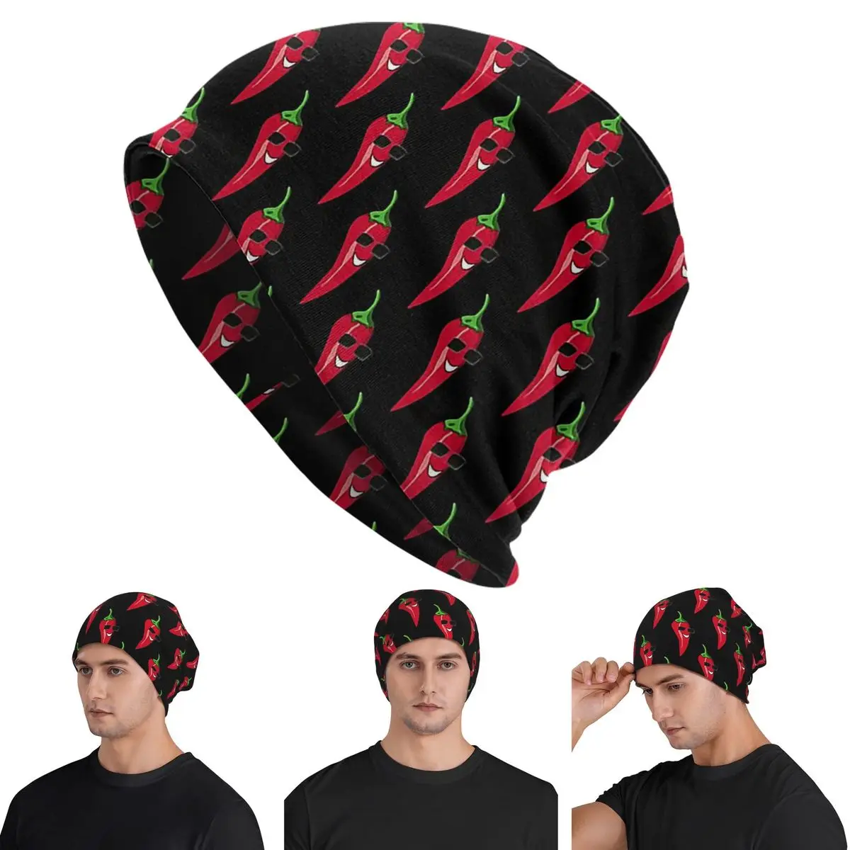 Hottest Chilli In The World - Chilli Guy - Eating Contest Scoville Rating Skullies Beanies Hats Autumn Cap Knitted Bonnet Caps
Hottest Chilli In The World - Chilli Guy - Eating Contest Scoville Rating Skullies Beanies Hats Autumn Cap Knitted Bonnet Caps