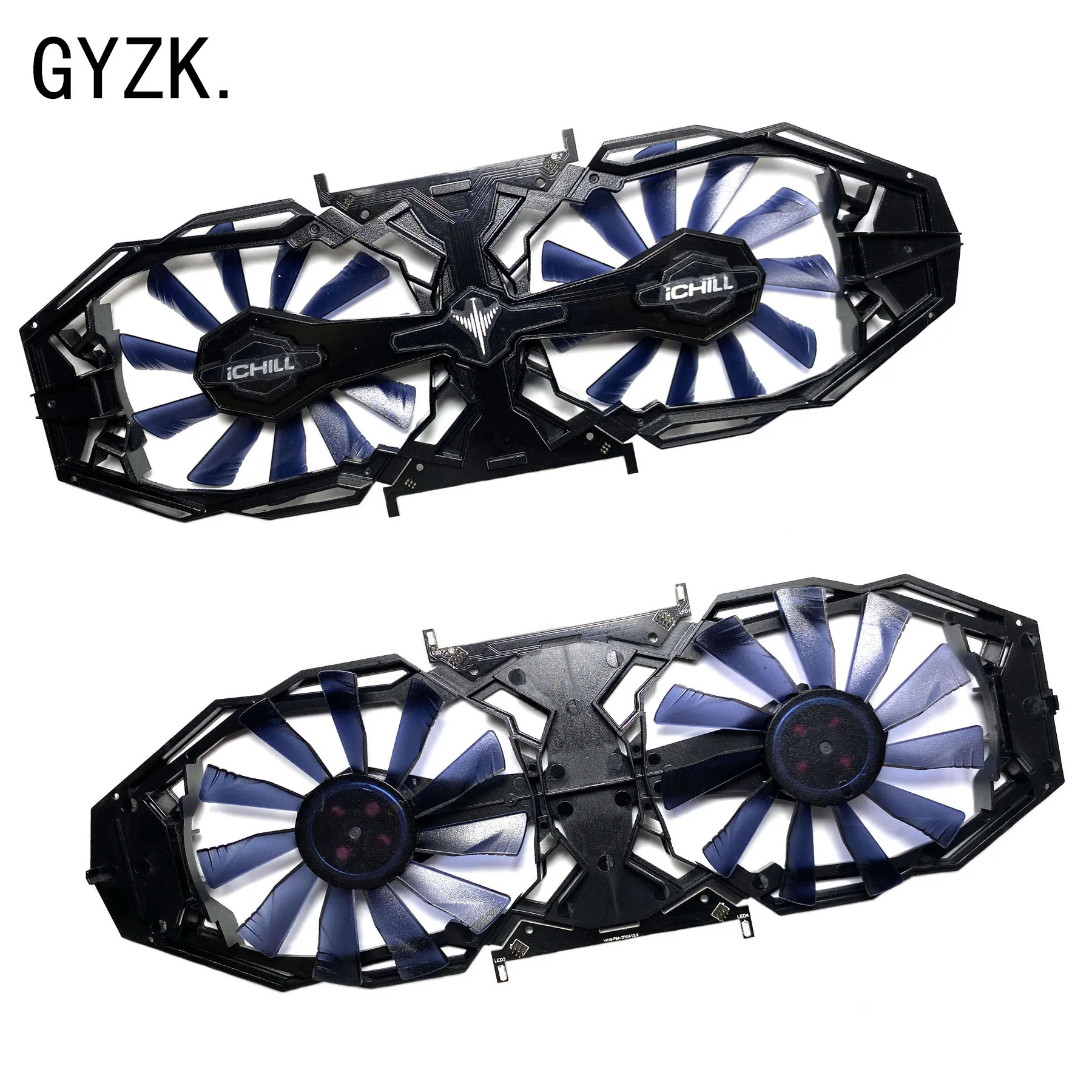Новый сменный вентилятор для видеокарты INNO3D GeForce RTX2070 2080 iChill X3 JEKYLL
Новый сменный вентилятор для видеокарты INNO3D GeForce RTX2070 2080 iChill X3 JEKYLL