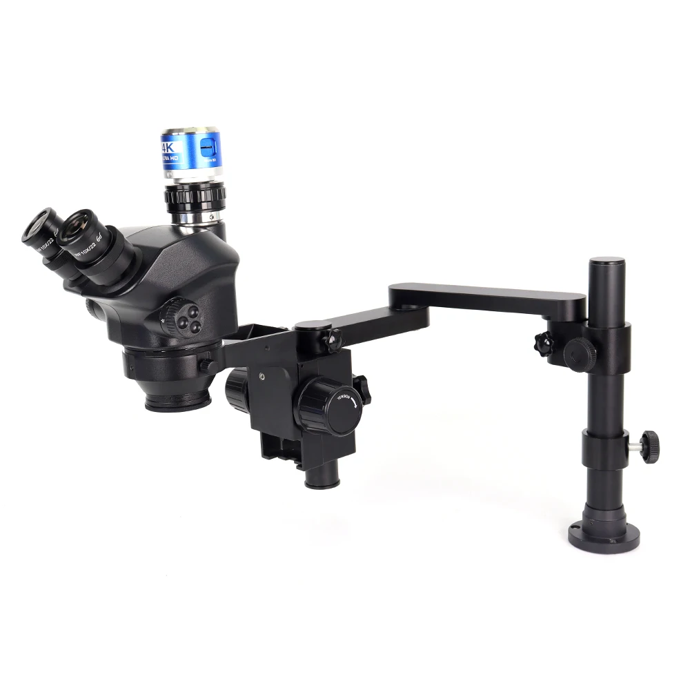 Desktop Fixed Gimbal Bracket Trinocular Microscope Electron Welding Microscope Mobile Phone Repair With Camera
Desktop Fixed Gimbal Bracket Trinocular Microscope Electron Welding Microscope Mobile Phone Repair With Camera